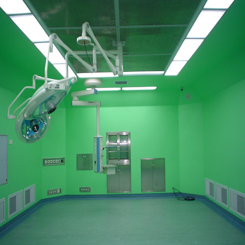 >Laminar flow clean operating room environment, the concentration of bacteria and static pressure difference routine monitoring